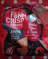 入っている砂糖の量 Roasted peppers & chipotle