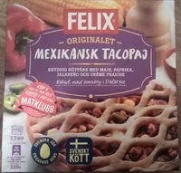Suhkru kogus sees Felix Originalet Mexikansk Tacopaj