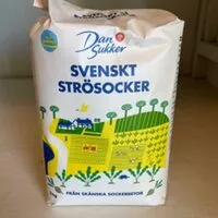 İçindeki şeker miktarı Svenskt Strösocker
