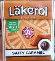 Sokerin määrä sisällä Läkerol Salty Caramel Sockerfri Ahl