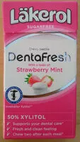Sokerin määrä sisällä DentaFresh Strawberry Mint