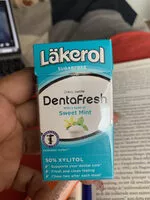 Sokerin määrä sisällä Läkerol Dentafresh Sweetmint