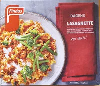 Количество сахара в Findus Dagens Lasagnette