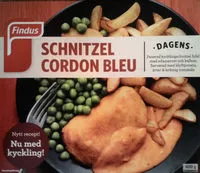Количество сахара в Findus Dagens Schnitzel Cordon Bleu