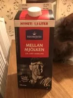 Amount of sugar in Mellanmjölken