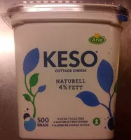 Cantidad de azúcar en KESO Cottage Cheese Naturell