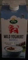 含糖量 Mild Yoghurt Naturel
