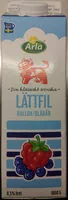 含糖量 Arla Ko Lättfil Hallon/blåbär