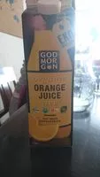 Quantité de sucre dans Organic Orange Juice