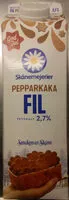 Suhkru kogus sees Skånemejerier fil pepparkaka