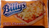 Sokerin määrä sisällä Billys Pan Pizza Chili Cheese