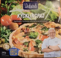 चीनी की मात्रा Kycklingpaj