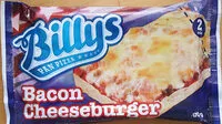 Sokerin määrä sisällä Billys Pan Pizza - Bacon Cheeseburger