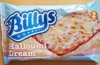 Sokerin määrä sisällä Billys Halloumi Dream