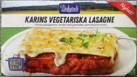 Sokerin määrä sisällä Dafgårds Karins Vegetariska Lasagne