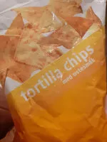 Cantidad de azúcar en Tortillachips med ostesmak