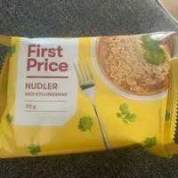 入っている砂糖の量 Nudler med kyllingsmak