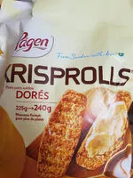 Suhkru kogus sees Golden Wheat Swedish Krisprolls, 7.9oz (225g)