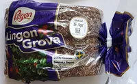 入っている砂糖の量 LingonGrova