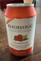 含糖量 Premium Swedish Cider strawberry-lime