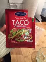 Suhkru kogus sees Spice Mix Taco - Orginal
