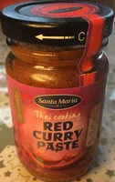 Quantité de sucre dans Red Curry Paste