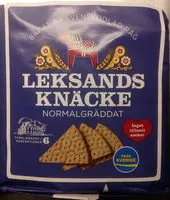 Sucre et nutriments contenus dans Leksands knackebrod