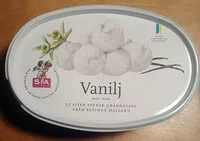 入っている砂糖の量 SIA Glass Vanilj