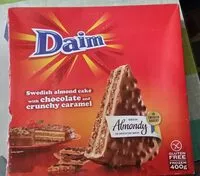 İçindeki şeker miktarı Mandeltorte mit Daim