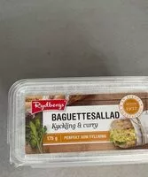 Quantité de sucre dans Baguettesallad - kyckling & curry