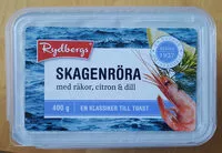 Quantité de sucre dans Skagenröra med räkor, citron & dill