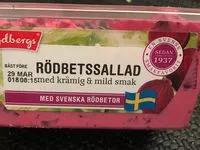Quantité de sucre dans Rydbergs Rödbetssallad