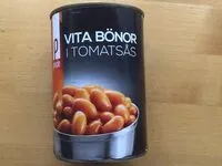 Zuckermenge drin Vita bönor i tomatsås