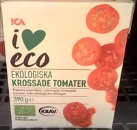 İçindeki şeker miktarı ICA i♥eco Ekologiska krossade tomater