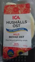 Количество сахара в Hushållsost