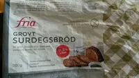 Jumlah gula yang masuk Grovt surdegsbröd