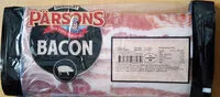 Amount of sugar in Bacon
