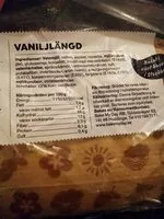 Количество сахара в vanilj längd