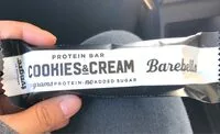 Sokerin määrä sisällä Protein bar - cookies & cream