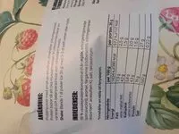 Amount of sugar in Vassle smultron