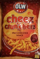 Cantidad de azúcar en Cheez Cruncherz - Flaming Hot