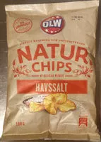 Cantidad de azúcar en OLW Naturchips Havssalt