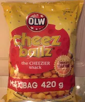Cantidad de azúcar en Cheez ballz
