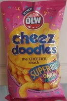 Cantidad de azúcar en Cheez Doodles Super Big Onion Fusion