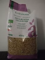 Sokerin määrä sisällä Sesamfrø