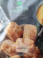 Amount of sugar in Miniciabatta