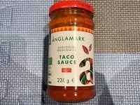 Sokerin määrä sisällä Taco sauce