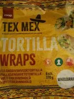 Sucre et nutriments contenus dans Tex mex