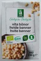 Sokerin määrä sisällä vita bönor ekologiska