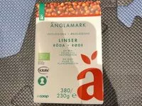 Sokerin määrä sisällä Linser røde